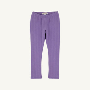 Mitzy Sue Slacks - Palisades Purple - Quilted