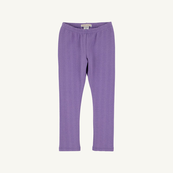 Mitzy Sue Slacks - Palisades Purple - Quilted