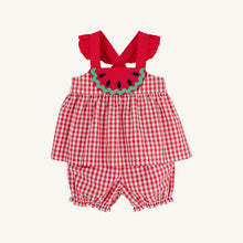 Load image into Gallery viewer, Nancy's Novelty Set - Richmond Red Gingham - Watermelon
