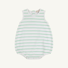 Load image into Gallery viewer, Patton Play Bubble - Gibson Island Green Stripe - Heavy Pima
