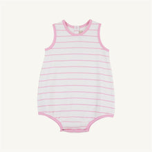 Load image into Gallery viewer, Patton Play Bubble - Pier Party Pink Stripe - Heavy Pima
