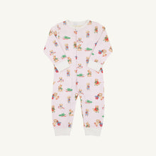 Load image into Gallery viewer, Paxton Playsuit - Christmastime Cuties (Pink) - Pima
