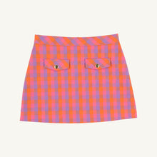 Load image into Gallery viewer, Perrin Pocket Skirt - Autumn Punch Plaid - Woven
