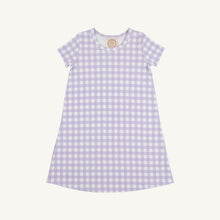 Load image into Gallery viewer, Polly Play Dress - Lauderdale Lavender Gingham
