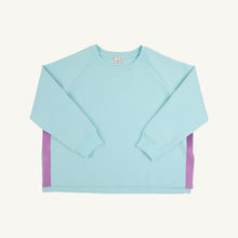 Load image into Gallery viewer, Prepletic™ Courtney's Cozy Crewneck - Edisto Egg Blue w/ Valley High Violet
