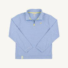 Load image into Gallery viewer, Prepletic Hayword Half Zip - Barbados Blue Stripe - Performance
