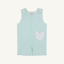 Load image into Gallery viewer, Prescott Pocket Jon Jon - Turks Teal Windowpane
