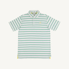 Load image into Gallery viewer, Prim &amp; Proper Polo - Gibson Island Green Stripe
