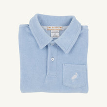 Load image into Gallery viewer, Prim &amp; Proper Polo - Beale Street Blue - Terrycloth
