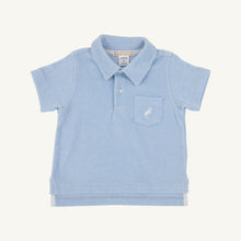 Load image into Gallery viewer, Prim &amp; Proper Polo - Beale Street Blue - Terrycloth
