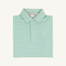 Load image into Gallery viewer, Prim &amp; Proper Polo - Grace Bay Green Stripe
