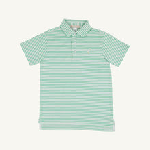 Load image into Gallery viewer, Prim &amp; Proper Polo - Grace Bay Green Stripe
