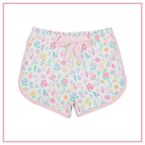 Cheryl Shorts - The Countryside is Calling w/ Palm Beach Pink - Bow