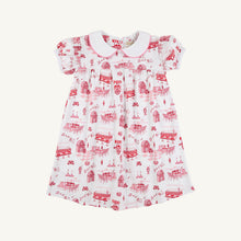 Load image into Gallery viewer, Holly Day Dress - Diner Days w/ Strawberry Pink
