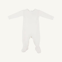Load image into Gallery viewer, Rock Me Romper - Palmetto Pearl w/ Worth Ave White - Ribbed
