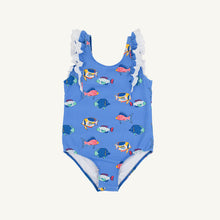 Load image into Gallery viewer, Ruehling Ruffle Bathing Suit - Here Fishy Fishy
