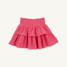 Load image into Gallery viewer, Ruthie Ruffle Skirt - Romany Rose - Eyelet
