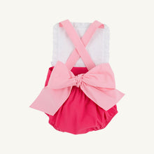 Load image into Gallery viewer, Sally Sunsuit - Palm Springs Punch w/ Sandpearl Pink
