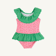 Load image into Gallery viewer, Sandy Lane Swimsuit - Suffolk Seeds w/ Gibson Island Green
