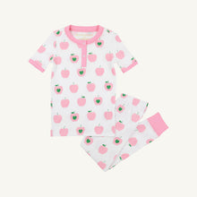 Load image into Gallery viewer, Sara Jane's Short Sleeve Set - Applecrest Orchard (Hamptons Hot Pink)
