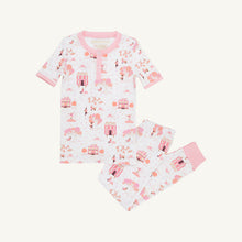 Load image into Gallery viewer, Sara Jane's Short Sleeve Set - Fall on Fincastle Rd w/ Sandpearl Pink
