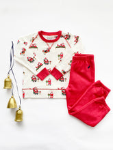 Load image into Gallery viewer, Cassidy Comfy Crewneck - Serious Santa Business w/ Richmond Red
