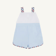 Load image into Gallery viewer, Shadwell Shortall - Buckhead Blue w/ Pierce Mill Plaid Seersucker - Flag
