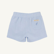 Load image into Gallery viewer, Sheffield Shorts - Breakers Blue Seersucker
