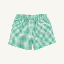 Load image into Gallery viewer, Sheffield Shorts - Gibson Island Green Mini Gingham
