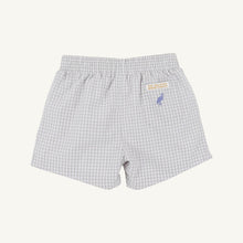 Load image into Gallery viewer, Sheffield Shorts - Grantley Gray Mini Gingham
