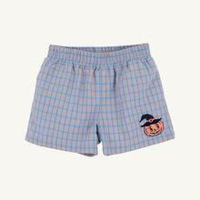 Load image into Gallery viewer, Sheffield Shorts - Wheaton Windowpane w/ Jack O Lantern
