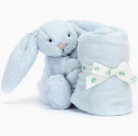 Bashful Bunny Soother - Blue, Pink, or Beige