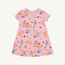 Load image into Gallery viewer, Polly Play Dress - Candy &amp; Critters (Sandpearl Pink) - Short Sleeve
