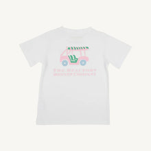 Load image into Gallery viewer, Sir Proper's T-Shirt - Worth Ave White with Golf Cart
