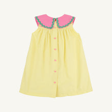 Load image into Gallery viewer, Tabitha's Teacher's Pet Dress (Sleeveless) - Lake Worth Yellow - Watermelon
