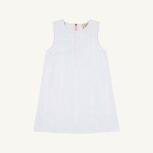 Load image into Gallery viewer, Betts Bow Dress - Worth Ave White - Eyelet - Sleeveless

