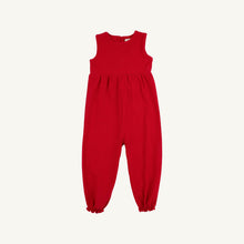 Load image into Gallery viewer, Rebecca Romper - Richmond Red w/ Palmetto Pearl

