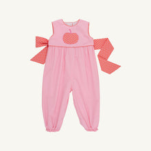 Load image into Gallery viewer, Rebecca Romper - Sandpearl Pink w/ Mill St Manor Mini Floral Pumpkin - Sleeveless
