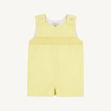 Load image into Gallery viewer, Snyder's Smocked Jon Jon - Lake Worth Yellow
