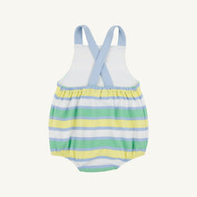 Load image into Gallery viewer, Stillman Sunsuit - Samford Stripe w/ Beale Street Blue

