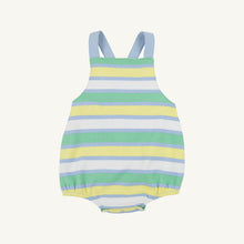 Load image into Gallery viewer, Stillman Sunsuit - Samford Stripe w/ Beale Street Blue
