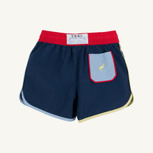 Load image into Gallery viewer, Tanner Trunks - Nantucket Navy w/ Red &amp; Beale Street Blue
