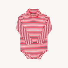 Load image into Gallery viewer, Tatum's Turtleneck Shirt - Richmond Red Stripe
