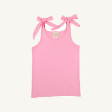 Load image into Gallery viewer, Tay Tay Tie Tank - Hamptons Hot Pink - Pima
