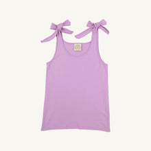 Load image into Gallery viewer, Tay Tay Tie Tank - Valley High Violet - Pima
