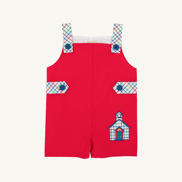 Teddy's Tab Jon Jon - Richmond Red w/ Kindness Wins Windowpane