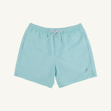 Load image into Gallery viewer, Toddy Swim Trunks - Dunmore Doo-Dad w/ Lauderdale Lavender - Men's
