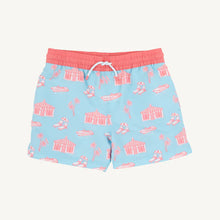 Load image into Gallery viewer, Tortola Swim Trunks - Parrot Cay Canopy
