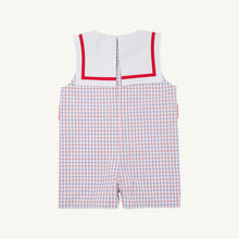 Load image into Gallery viewer, Townes Top Sail Jon Jon - Lake Powell Plaid w/ Worth Ave White
