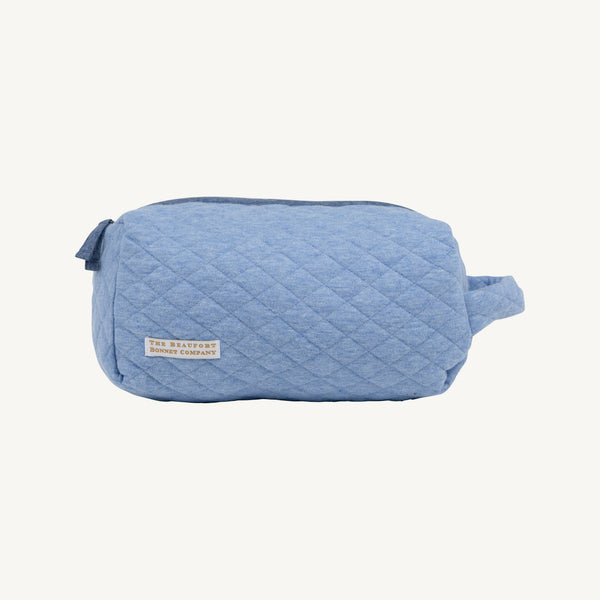 Trip Toiletry Kit - Buckhead Blue - Quilted
